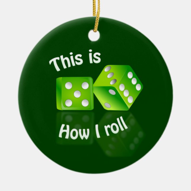 Ornamento de dices (Frente)