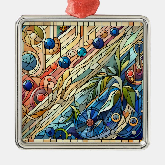 Ornamento de diseño Art Deco (Frente)