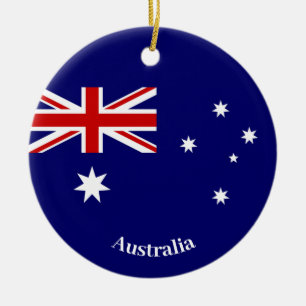 Ornamento de diseño de bandera de Australia