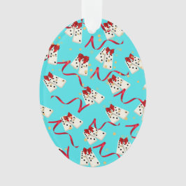 Ornamento de diseño para Domino - Aqua