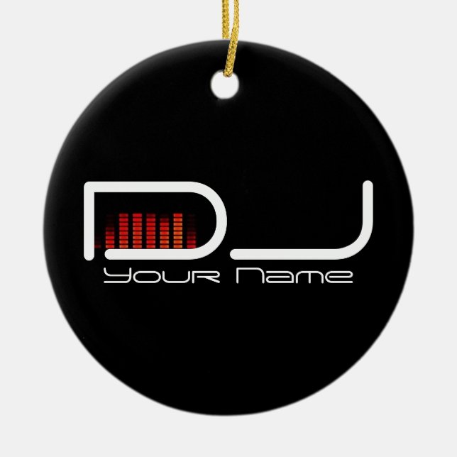 Ornamento de DJ (Frente)