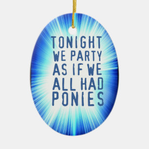 Ornamento de doble cara