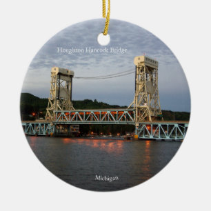 Ornamento de doble cara del puente de Houghton Han