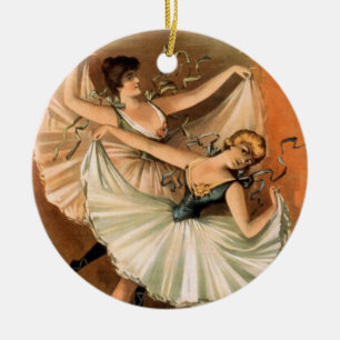 Ornamento de dos Ballerinas