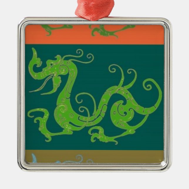 Ornamento de dragones (Frente)