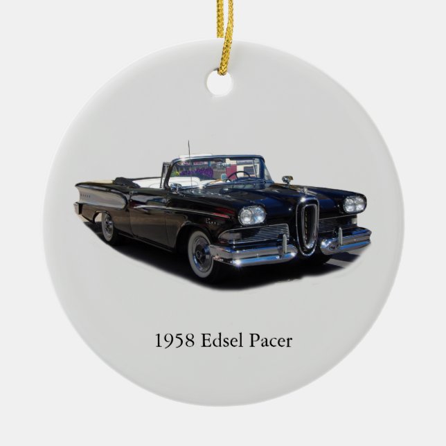 Ornamento de Edsel Pacer de 1958 (Frente)