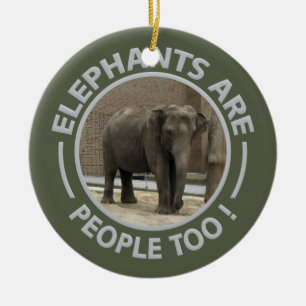 Ornamento de ELEPHANTS - personalizar
