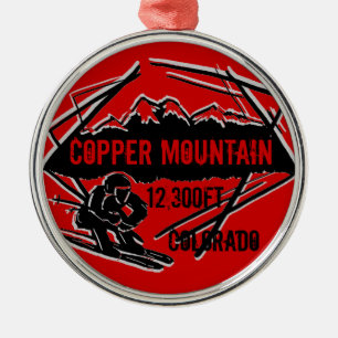 Ornamento de elevación de esquí de la montaña Copp