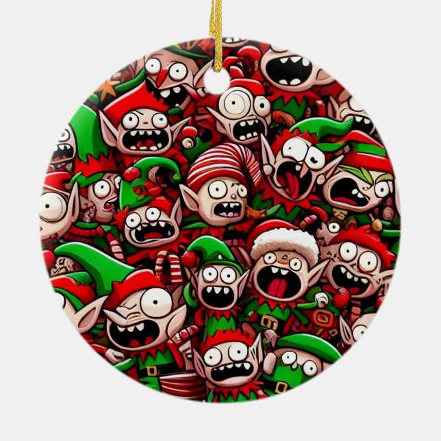 Ornamento de Elf Apocalypse (Atrás)