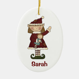 Ornamento de Elf chica