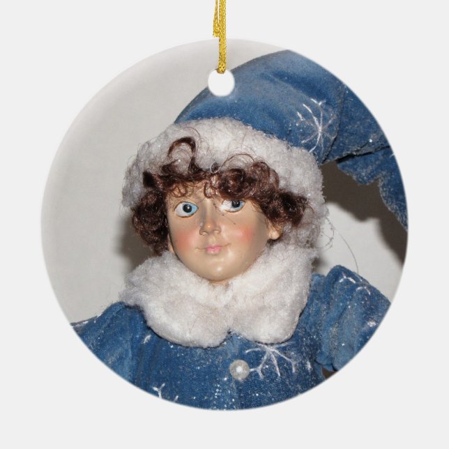 Ornamento de Elf Lord Holiday (Atrás)