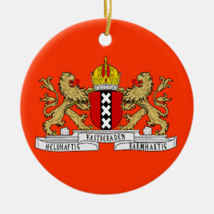 Ornamento de encargo del navidad de Amsterdam