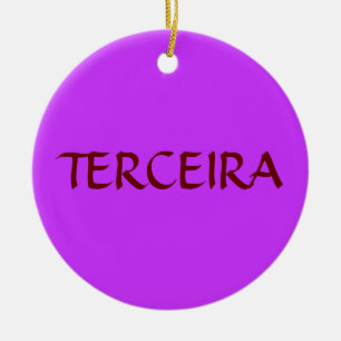 Ornamento de encargo del navidad de Azores