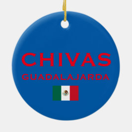 Ornamento de encargo del navidad de Chivas