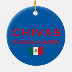 Ornamento de encargo del navidad de Chivas