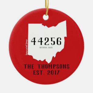 Ornamento de encargo del navidad de la cremallera