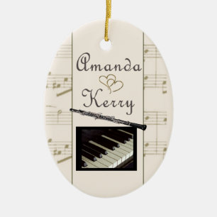 Ornamento de encargo para Kerry y Amanda