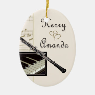 Ornamento de encargo para Kerry y Amanda