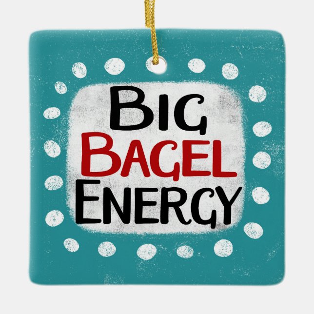 Ornamento de energía de Big Bagel (Anverso)