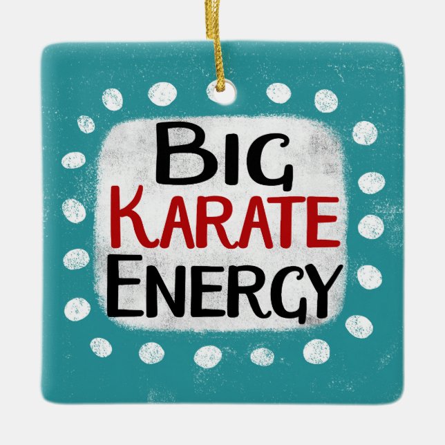 Ornamento de energía de Big Karate (Anverso)
