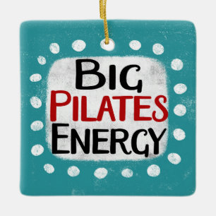 Ornamento de energía de los Big Pilates