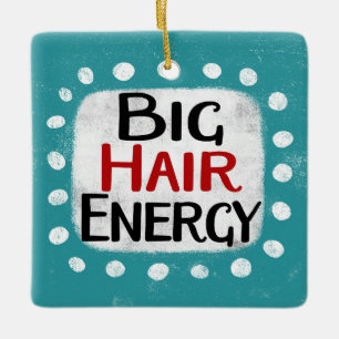 Ornamento de energía del cabello grande