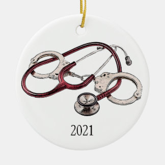 Ornamento de enfermera correccional