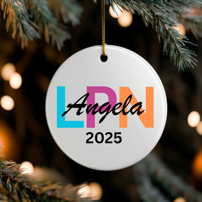 Ornamento de Enfermeras Personalizadas 2025, Perso (Subido por el creador)