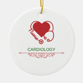Ornamento de enfermería de cardiología