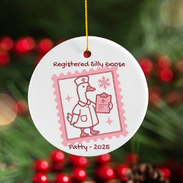 Ornamento de enfermería personalizado 2025, enferm