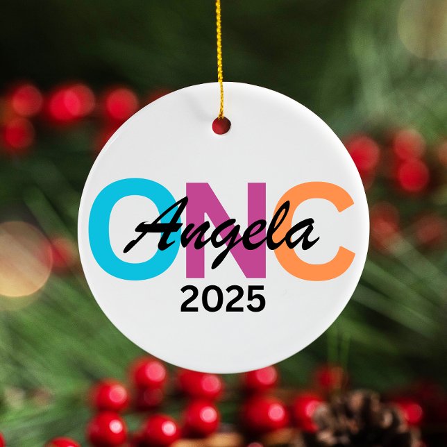 Ornamento de enfermería personalizado 2025, regalo (Subido por el creador)