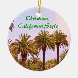 Ornamento de ESTILO CALIFORNIA navidades