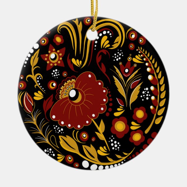 Ornamento de estilo ruso (Frente)