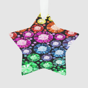 Ornamento de Estrella de Bling