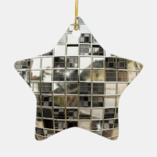 Ornamento de estrella de disco