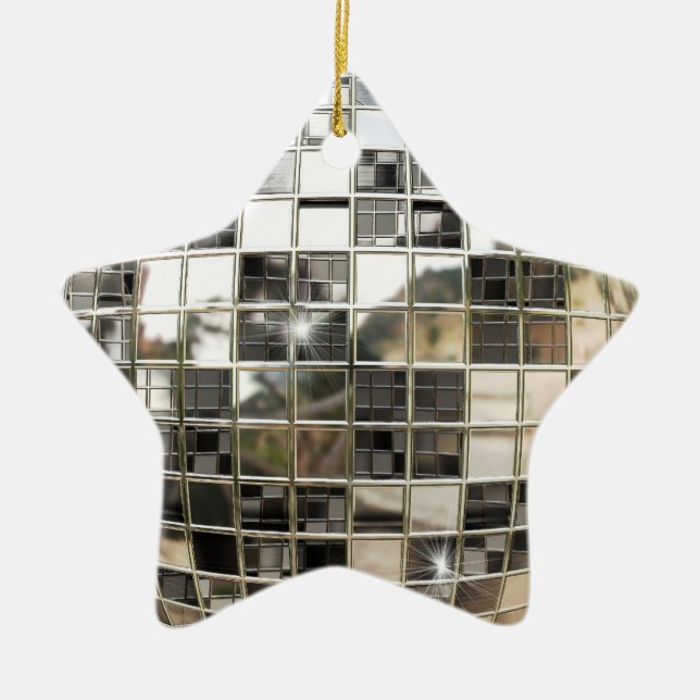 Ornamento de estrella de disco (Frente)