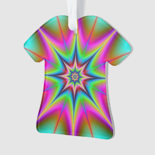Ornamento de estrella de webbed