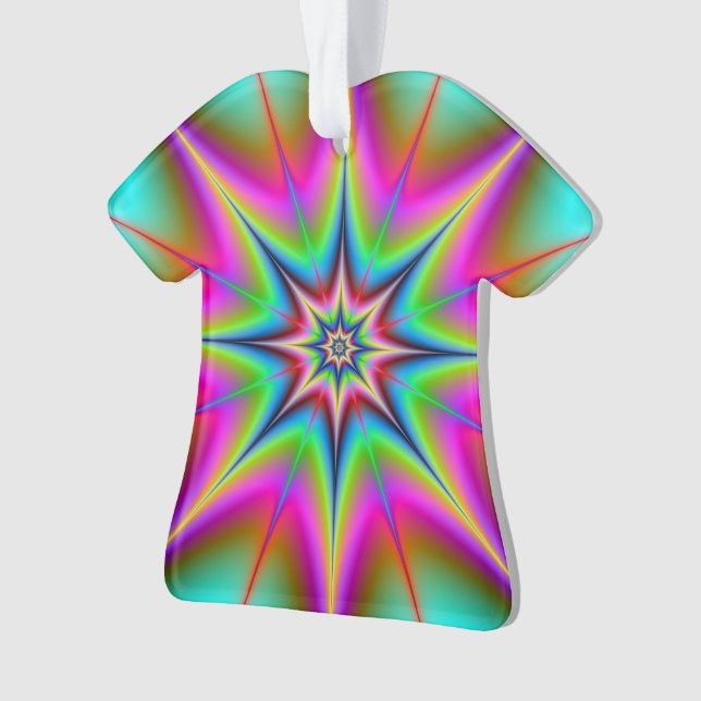 Ornamento de estrella de webbed (Anverso)
