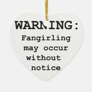 Ornamento de Fangirling
