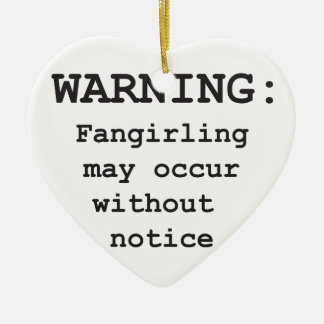 Ornamento de Fangirling