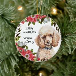 Ornamento de Feliz Día Personalizado