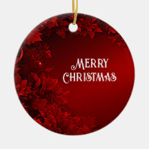 Ornamento de festividad de Navidades florales de h