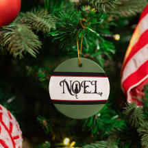 Ornamento de festividad de Noel Cat Photo