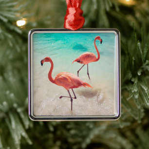 Ornamento de Flamingos