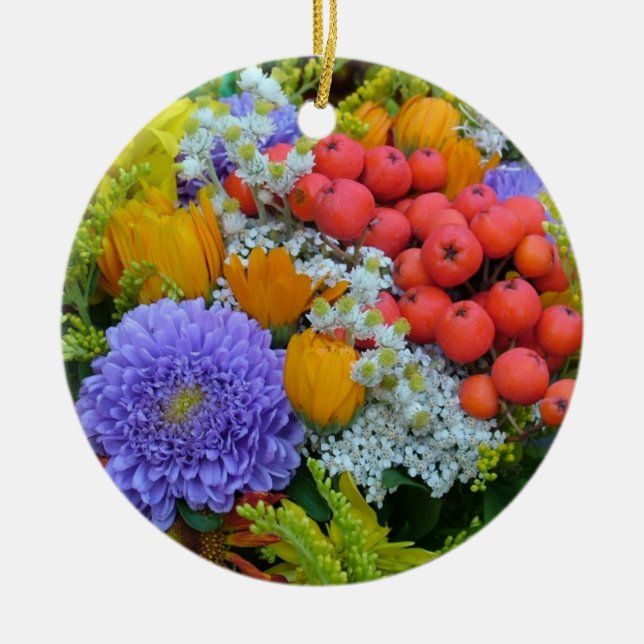 Ornamento de flores (Frente)