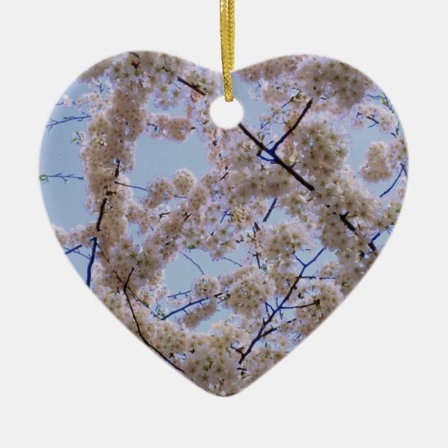 Ornamento de 'flores de cerezo' (Frente)