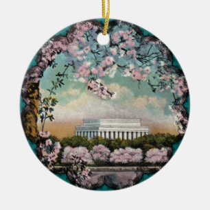 Ornamento de flores de cerezo