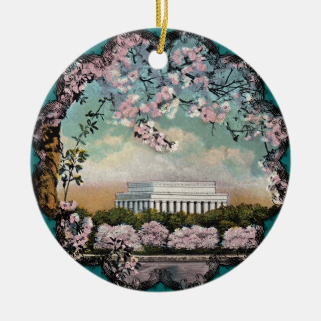 Ornamento de flores de cerezo (Frente)