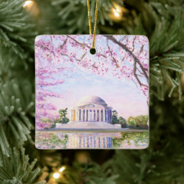 Ornamento de flores de cerezo conmemorativo Jeffer
