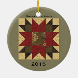 Ornamento de flores de los Navidades de la culata